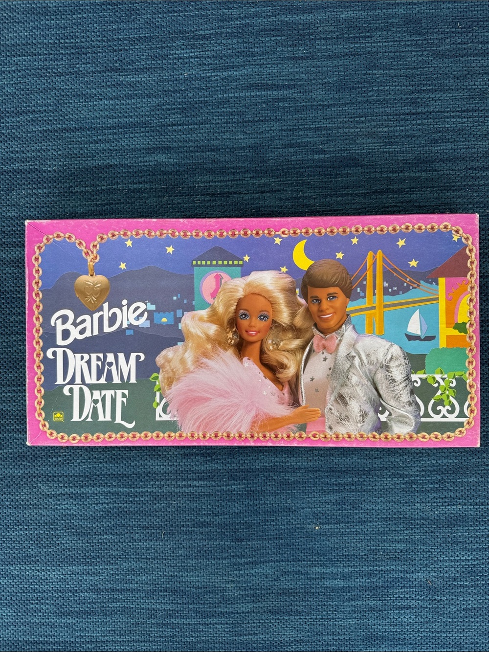 Barbie 1992 Dream Date Board Game - Complete